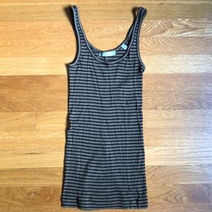 Scoop Neck Stripe Tank.